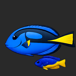 130l akvārijs-glezna